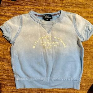Ralph Lauren Polo - Vintage look short sleeve Sweatshirt 12T